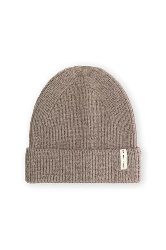 Don't Waste Culture Classic Beanie - Taupe